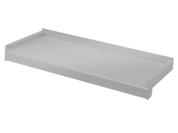 Vonkajšie hliníkové ohýbané parapety - strieborná RAL 9006 2