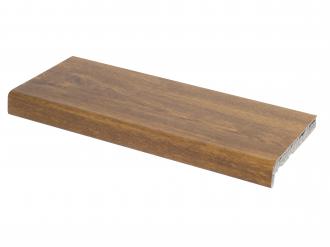 Vnútorné plastové parapety - dub zlatý 1