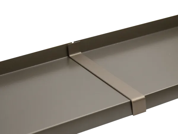 Hliníková spojka - priama - nos 25mm - bronz elox 6003 1