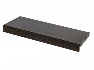 Vnútorné plastové parapety - dub tmavý 1